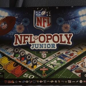 NFL Blue and White Game Board